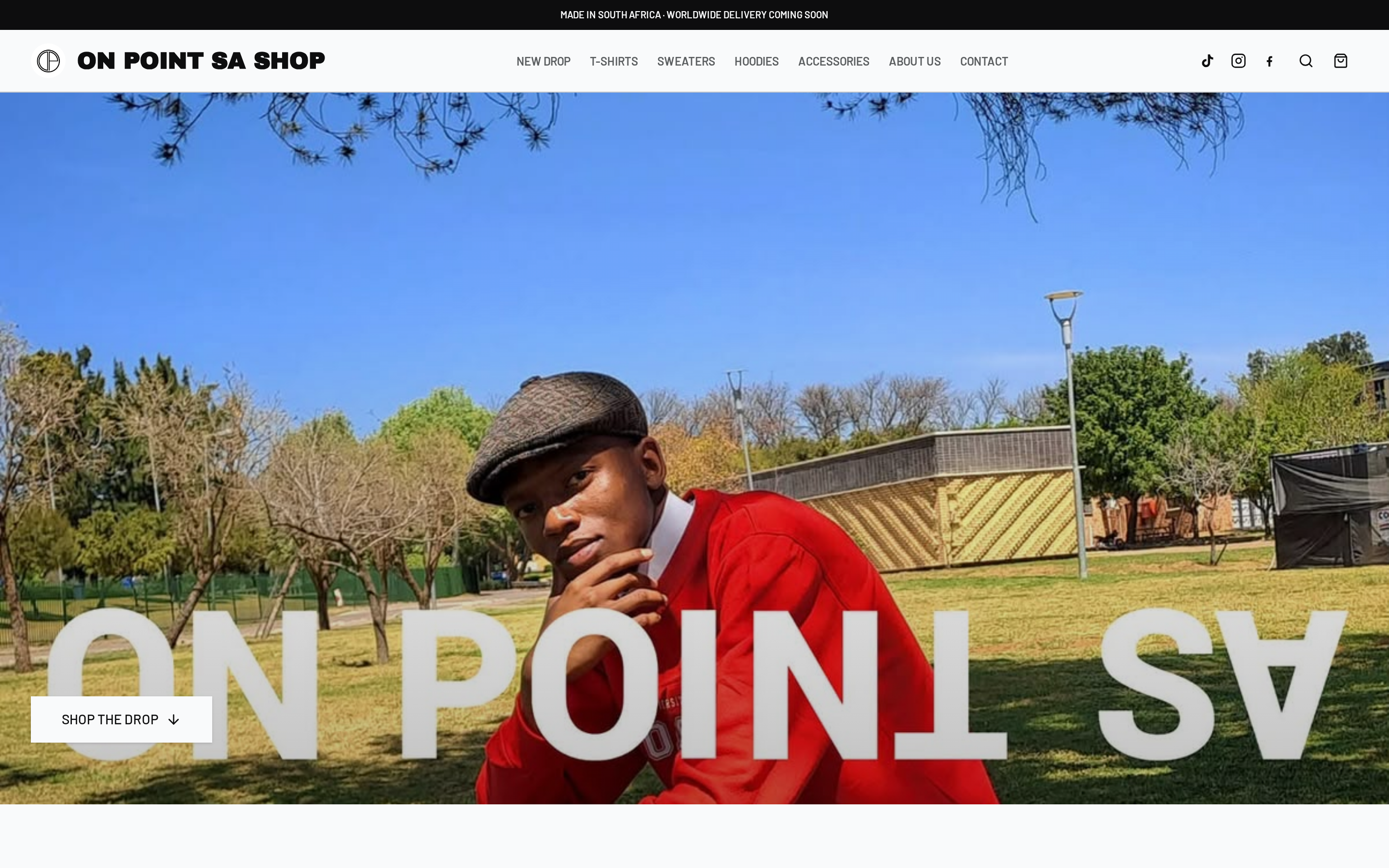 On Point SA website designed by Nexora